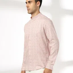 netplay Men Printed Slim Fit Cotton Shirt image 2