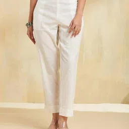 bcz Women Relaxed Fit Flat-Front Pants image 2