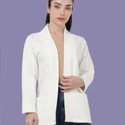 kryptic Women Pack of 2 Regular Fit Front-Open Shrugs image 2