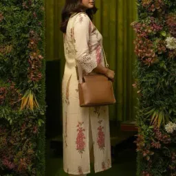 texstile Women Printed 2-Piece Kurta Set image 2