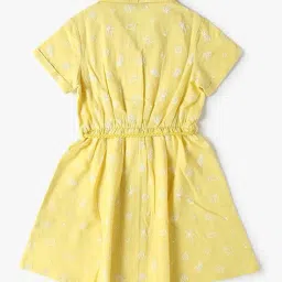 yousta Girls Embroidered Shirt Dress image 2