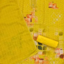 svaraa Women Self-design Unstitched Dress Material image 2