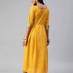 swishchick Women Boat-Neck Fit & Flare Dress image 2