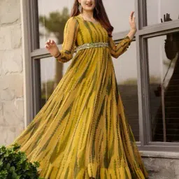 femvy Women Fit and Flare Dress image 2