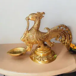 aakrati Handmade Traditional Brass Diya  image 2