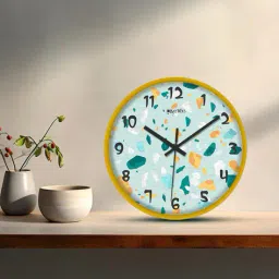 olive tree Round Shaped Analog Wall Clock image 2
