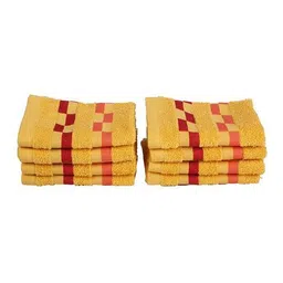bianca Set of 8 Cotton Face Towels 11" x 11" image 2