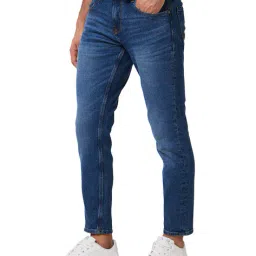 spykar Men Mid-Wash Kano Slim Fit Jeans image 2
