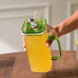 market 99 Square Mason Glass Drinking Mug  image 2