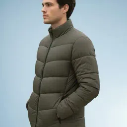 buda jeans co Men Quilted Regular Fit Puffer Jacket image 2