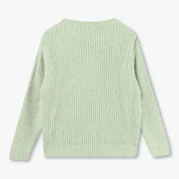 kg frendz Girls Embellished Regular Fit Round-Neck Sweater image 2