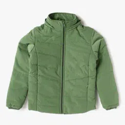 fort collins Girls Quilted Jacket with Detachable Hood image 2