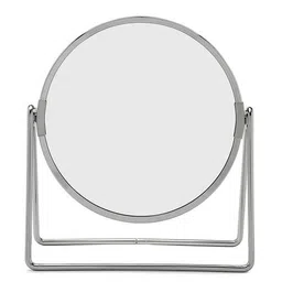 pure home and living Double Sided Metal Vanity Mirror image 2