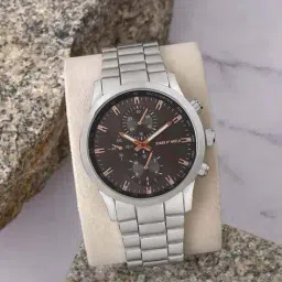 joker & witch Men Analogue Watch with Metallic Strap-AMWW683 image 2