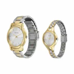 sonata His & Her Couple Analogue Watch Set-NT79548151BM01 image 2