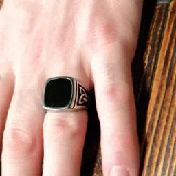 kairangi by yellow chimes Silver-Plated Cocktail Ring image 2