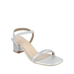 metro Women Kitten Heeled Sandals with Synthetic upper image 2