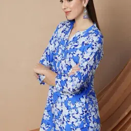 melange by lifestyle Women Abstract Kurti image 2