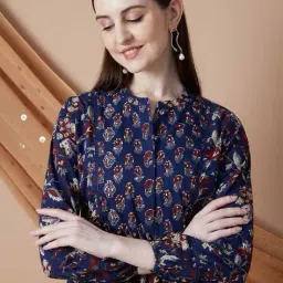 melange by lifestyle Women Floral Print Straight Tunic image 2