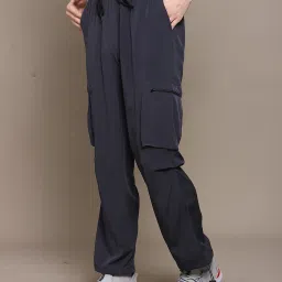 Shein Full Length Ankle Drawstring Pants With Pockets image 3