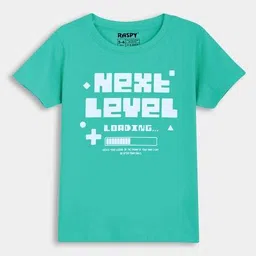 raspy  Boys Pack of 3 Cotton Graphic T-shirt image 2