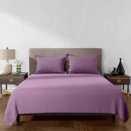 portico Printed King Size Bedsheet with Pillow Covers image 2