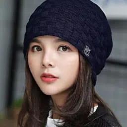 alamos Women Pack of 2 Woven Beanie Cap image 2