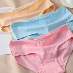 fashion comfortz Women Pack of 6 High-Rise Full-Coverage Briefs image 2