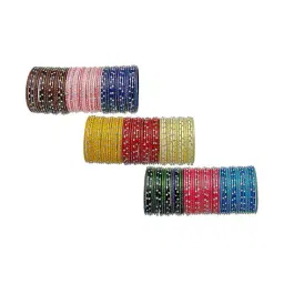 nmii Women Set of 144 Slip-On Thin Bangles image 2