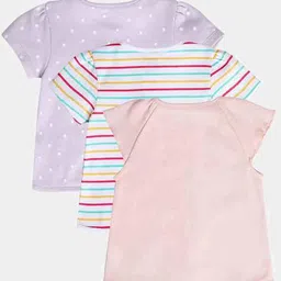 mini klub Pack of 3 Graphic Print Round-Neck Vests image 2