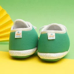 neska moda Boys Colourblock Booties with Lace Fastening image 2