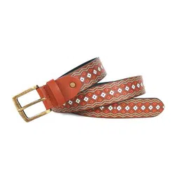 celtic Men Block Print Belt image 2