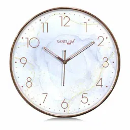 random Printed Round Wall Clock  image 2
