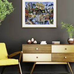 Schipper A Visit to Berlin Painting Board image 2