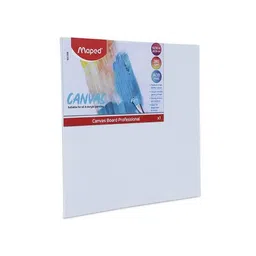 maped Cotton Canvas Painting Board image 2