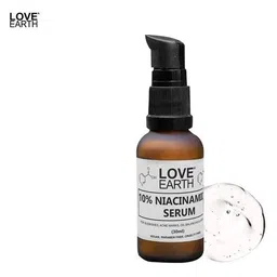 love earth 10 Niacinamide Serum with Aloe Vera & Olive Leaf Extract for & Acne Prone Skin image 2