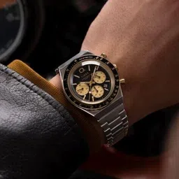 timex Men Chronograph Watch with Stainless Steel Strap-TWEG26404 image 2