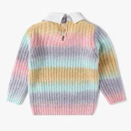 playday Girls Colourblock Sweater image 2
