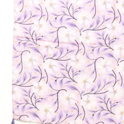 yousta Women Leaf Print Scarf with Tassels image 2