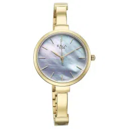 titan Women Showstopper Mother Of Pearl Analogue Watch - NT95273YM01 image 2