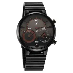 fastrack Men Water-Resistant Gambit Chronograph Watch - NT3309NM01 image 2