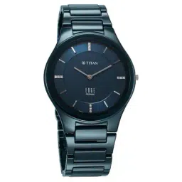 titan Men Water-Resistant Analogue Watch - NT1696QC09 image 2