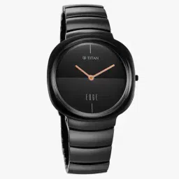 titan Men Edge Squircle Water-Resistant Analogue Watch-NT1841NC01 image 2