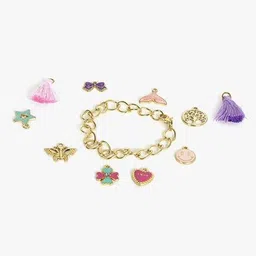 luvley Bedazzeled Bracelets with 10 Metal Charms image 2