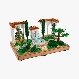 lego Icons Fountain Garden Home & Office Decor Building Set image 2