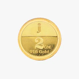 srijagdamba pearls dealer 2 Grams Gold Coin image 2