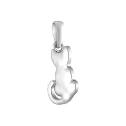akshat sapphire Sterling Silver Cute Cat Pendant image 2