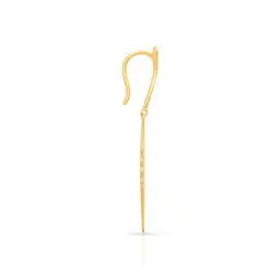 malabar gold & diamonds Women Yellow Gold Drop Earrings image 2