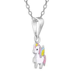 giva Women Sterling Silver Pendant with Chain image 2