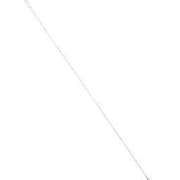 kai jewel Women Sterling Silver Beaded Link Chain Anklet image 2
